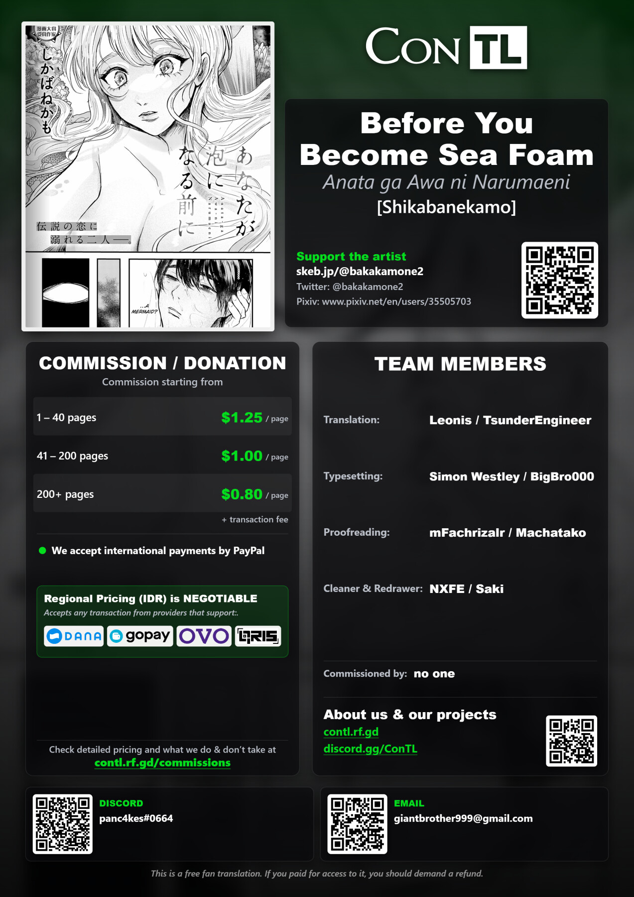 Hentai Manga Comic-Before You Become Sea Foam-Read-33